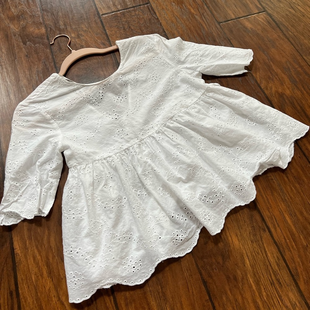 Zara babydoll top
